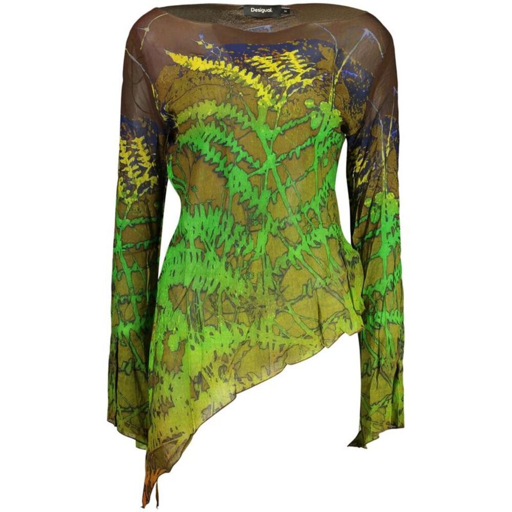 Desigual Brown Viscose Women's Women's Top